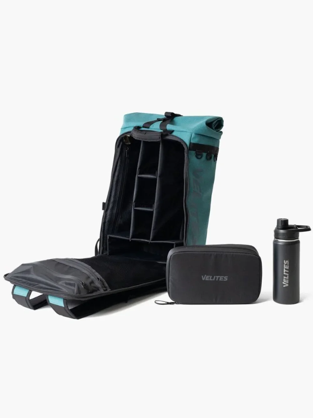 Velites Urban Backpack Blue Waterproof Laptop Gym Bag